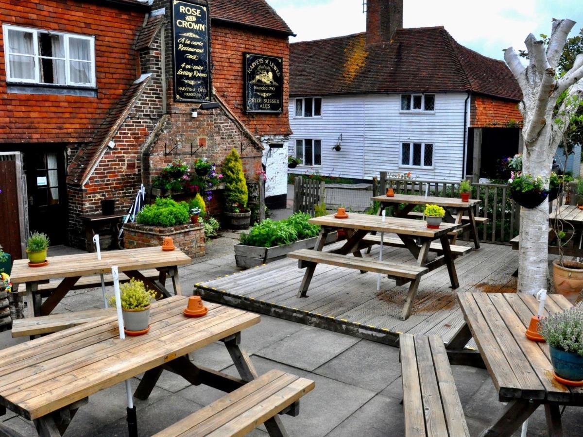 Rose And Crown B&B Burwash Exterior foto